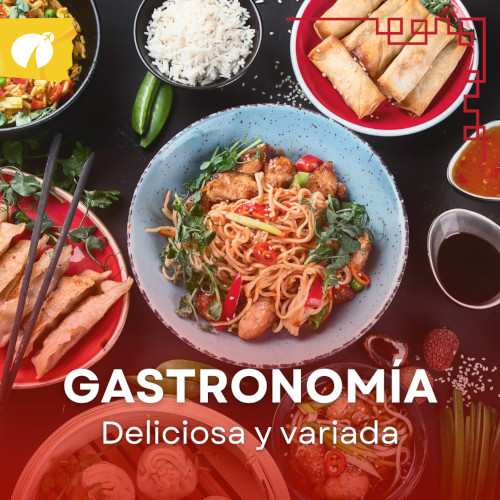 China Gastronomía Deliciosa y Variada