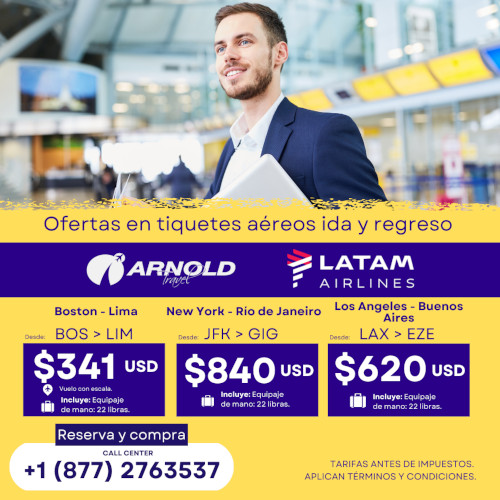 Promo Tiquetes LATAM 1